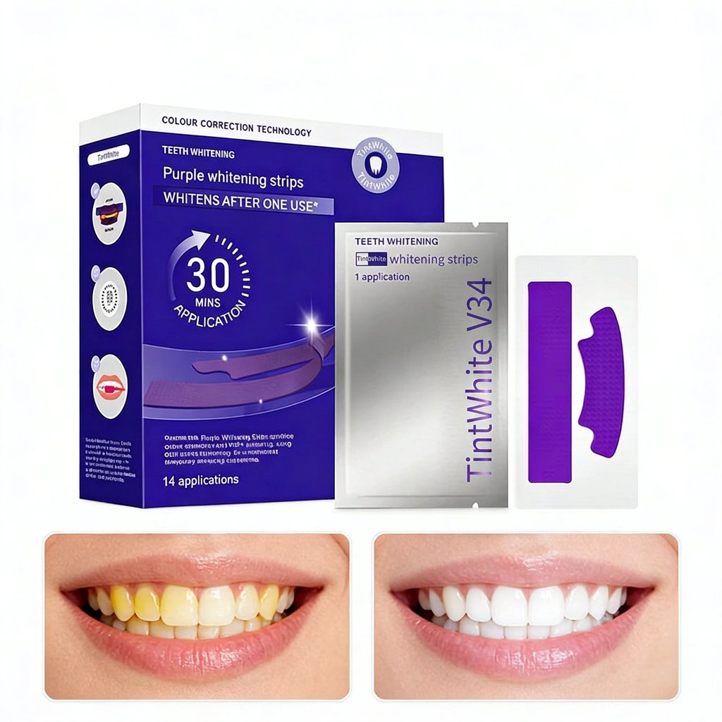 TintWhite V34 kit with sachet and strips